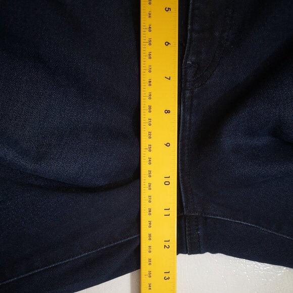 Parasuco Ladies Size 10 Dark Wash Zipper & Button Closure Blue Jeggings - Picture 11 of 12